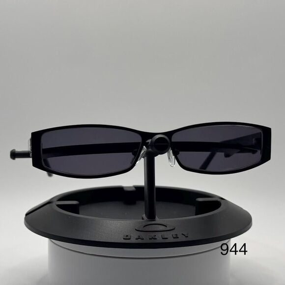 Vintage NOS Y2K Narrow Rhinestone Metal Eyeglass Frames with New Non-RX Sun Lens main image 14